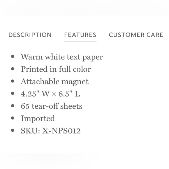 New! Rifle Paper Co. Notepad & Pocket Notebook Set - Picture 10 of 10